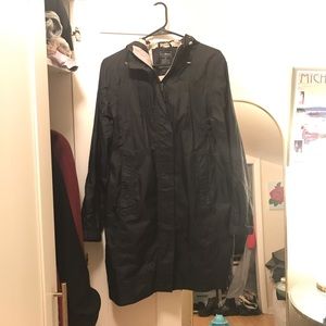 LL bean long rain jacket